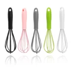 Mini fouet cuisine silicone 6