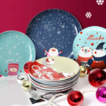 assiette de dessert pour noel