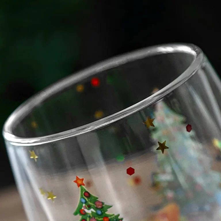 Verre motif Noel 5