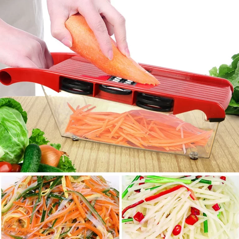 Mandoline avec boite de récuperation 3