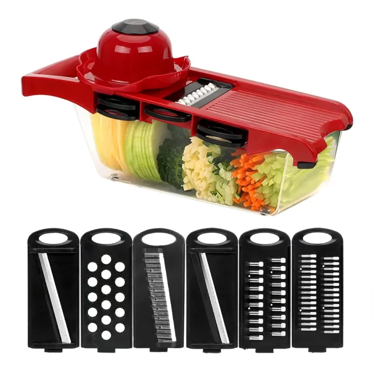Mandoline avec boite de récuperation 7