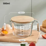 Bol doseur en verre 9