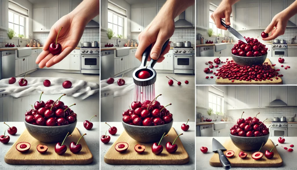 Comment dénoyauter des cerises ?