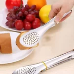 Pince à pain en acier inoxydable, ustensiles d'accès à la cuisine, outils de cuisine de Buffet, Anti-chaleur, pince à pain pour pâtisserie, outils de pince à salade pour barbecue 6