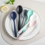 Cuillère à soupe en silicone Assad Louche, ustensiles de cuisine, Outil pour remuer et servir, F2 2