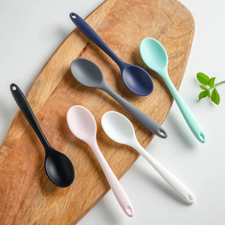 Cuillère à soupe en silicone Assad Louche, ustensiles de cuisine, Outil pour remuer et servir, F2 15