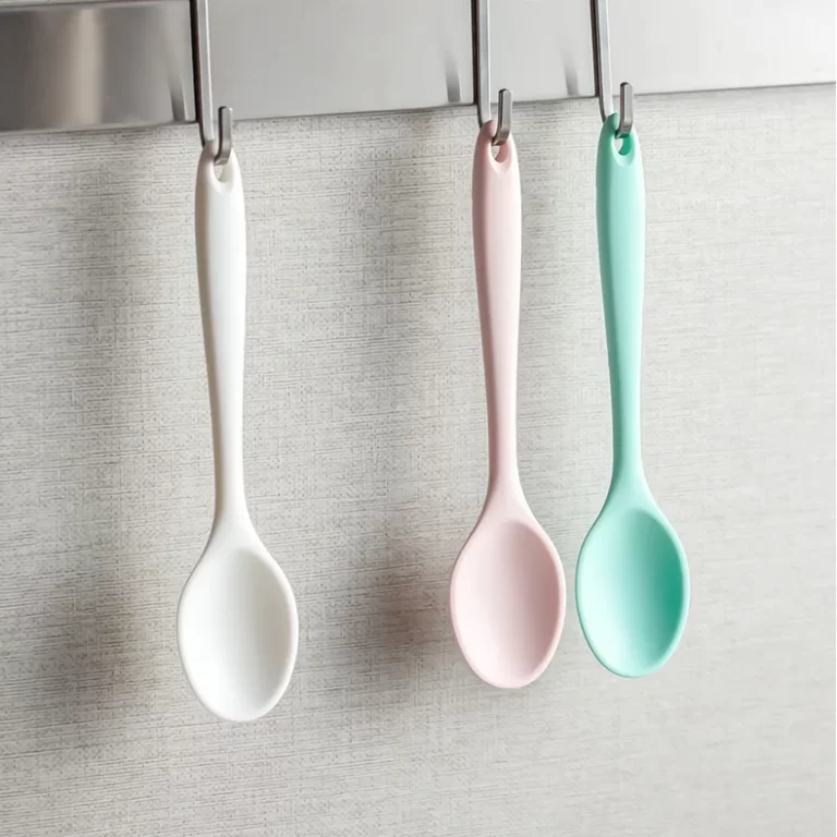 Cuillère à soupe en silicone Assad Louche, ustensiles de cuisine, Outil pour remuer et servir, F2 12