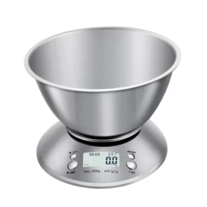 Balance de cuisine avec bol inox 2