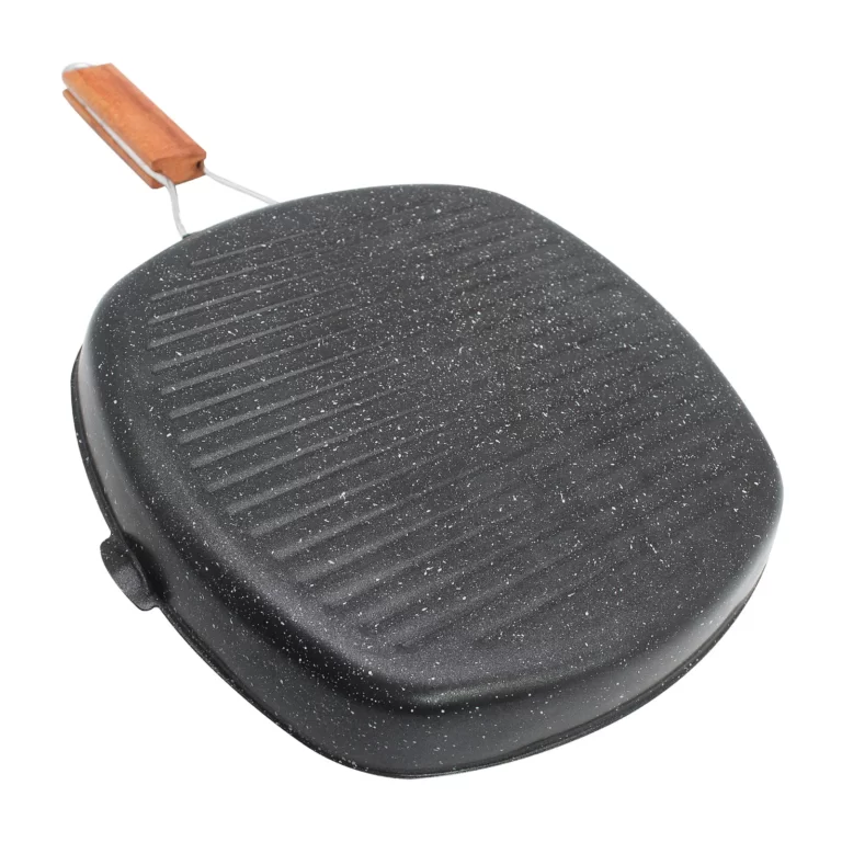 Poêle à steak en fer pliable, poêle à steak, 1PC 2